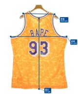 A BATHING APE（アベイシングエイプ）タンクトップ オレンジ サイズ:XL メンズ/2200680262042