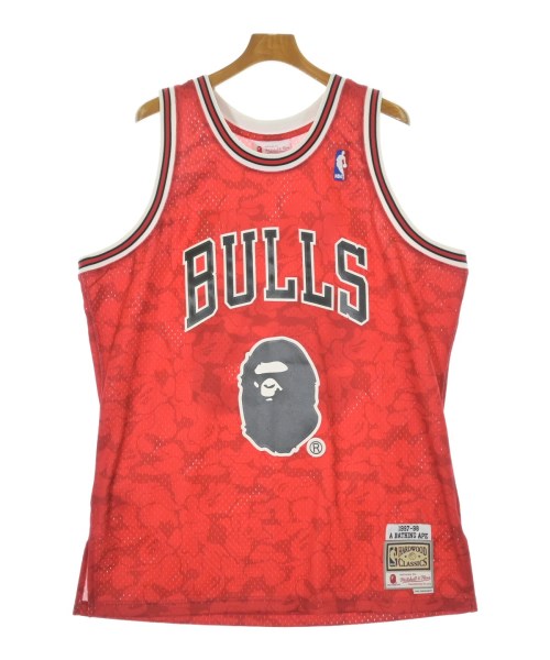 A BATHING APE(アベイシングエイプ)タンクトップ 赤 サイズ:XL/2200680262059