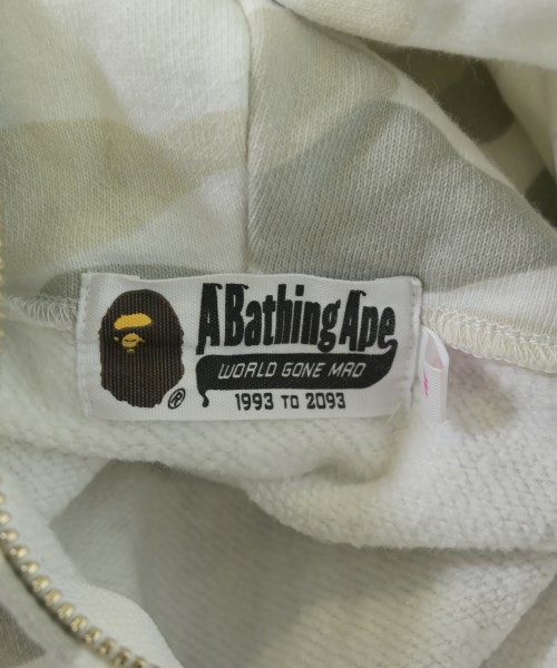 A BATHING APE（アベイシングエイプ）パーカー 白 サイズ:M レディース/2200680262066