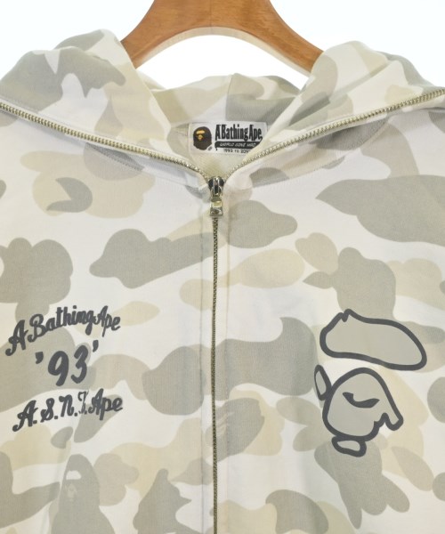 A BATHING APE（アベイシングエイプ）パーカー 白 サイズ:M レディース/2200680262066