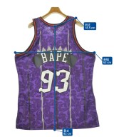 A BATHING APE（アベイシングエイプ）タンクトップ 紫 サイズ:XL メンズ/2200680262127