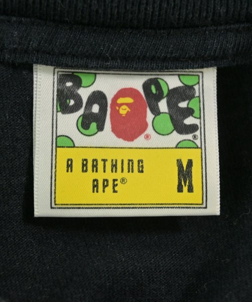 A BATHING APE（アベイシングエイプ）Tシャツ・カットソー 黒 サイズ:M メンズ/2200680347022