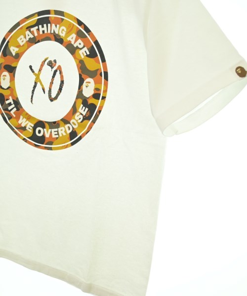 A BATHING APE（アベイシングエイプ）Tシャツ・カットソー 白 サイズ:S メンズ/2200680475220