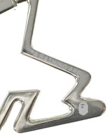 A BATHING APE（アベイシングエイプ）キーケース・キーホルダー シルバー サイズ:- メンズ/2200681001060