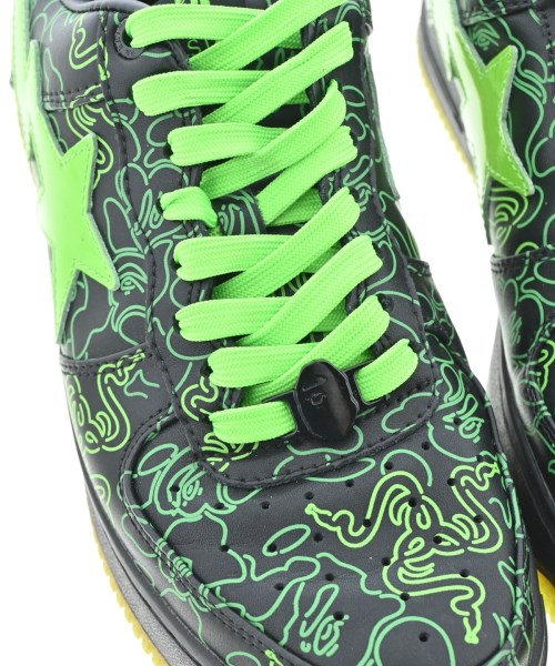 A BATHING APE（アベイシングエイプ）スニーカー 黒 サイズ:26.5cm メンズ/2200681110168