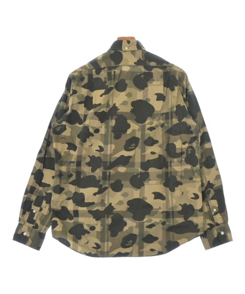 A BATHING APE（アベイシングエイプ）カジュアルシャツ ベージュ サイズ:L メンズ/2200678412169