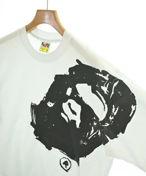 A BATHING APE（アベイシングエイプ）Tシャツ・カットソー 白 サイズ:M メンズ/2200681557062
