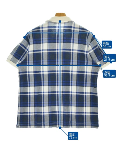A BATHING APE（アベイシングエイプ）ポロシャツ 白 サイズ:L メンズ/2200689753107
