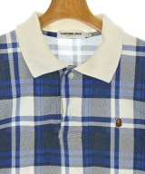 A BATHING APE（アベイシングエイプ）ポロシャツ 白 サイズ:L メンズ/2200689753107
