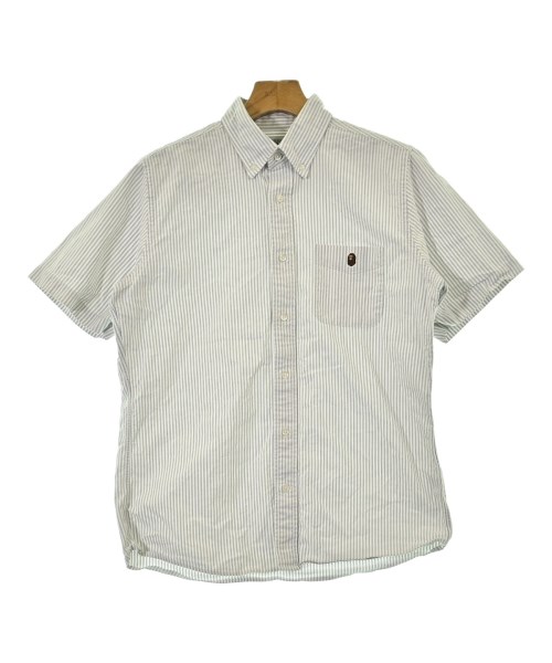 A BATHING APE(アベイシングエイプ)カジュアルシャツ グレー サイズ:L/2200695582050