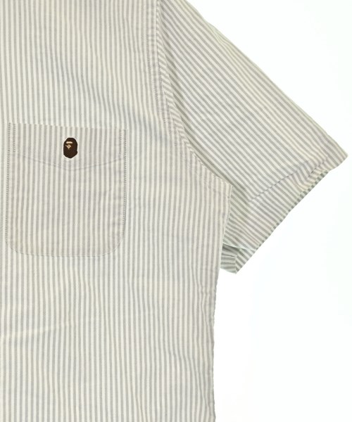 A BATHING APE（アベイシングエイプ）カジュアルシャツ グレー サイズ:L メンズ/2200695582050