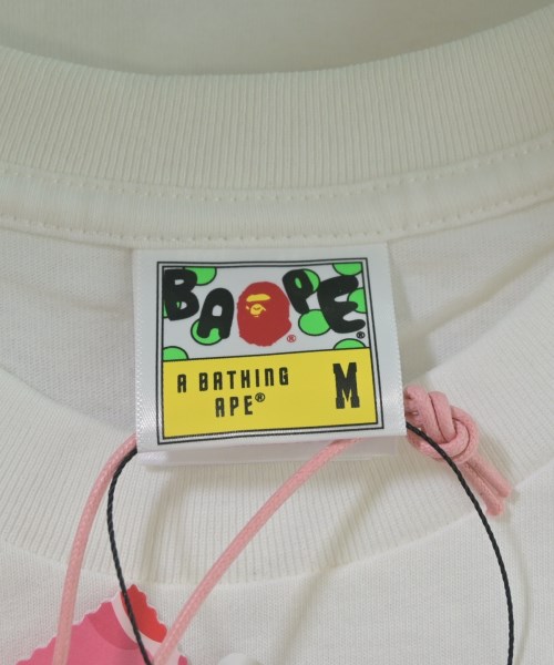 A BATHING APE（アベイシングエイプ）Tシャツ・カットソー 白 サイズ:M メンズ/2200696464010