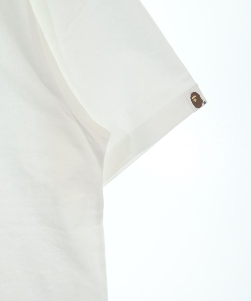 A BATHING APE（アベイシングエイプ）Tシャツ・カットソー 白 サイズ:M メンズ/2200696464010