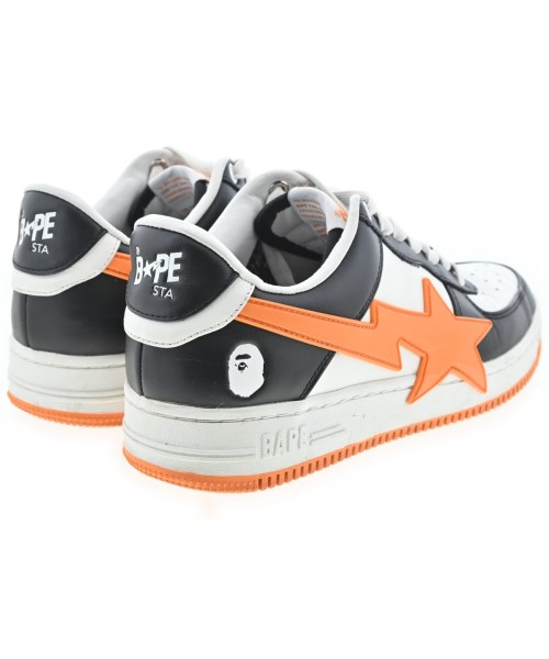 A BATHING APE（アベイシングエイプ）スニーカー 白 サイズ:25cm メンズ/2200687886012