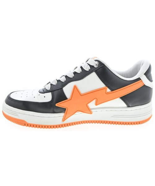 A BATHING APE（アベイシングエイプ）スニーカー 白 サイズ:25cm メンズ/2200687886012