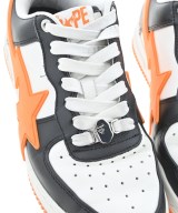 A BATHING APE（アベイシングエイプ）スニーカー 白 サイズ:25cm メンズ/2200687886012