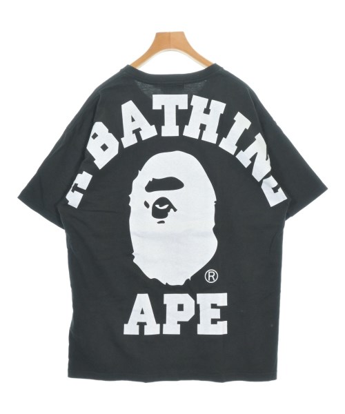 A BATHING APE（アベイシングエイプ）Tシャツ・カットソー 黒 サイズ:M レディース/2200687886067