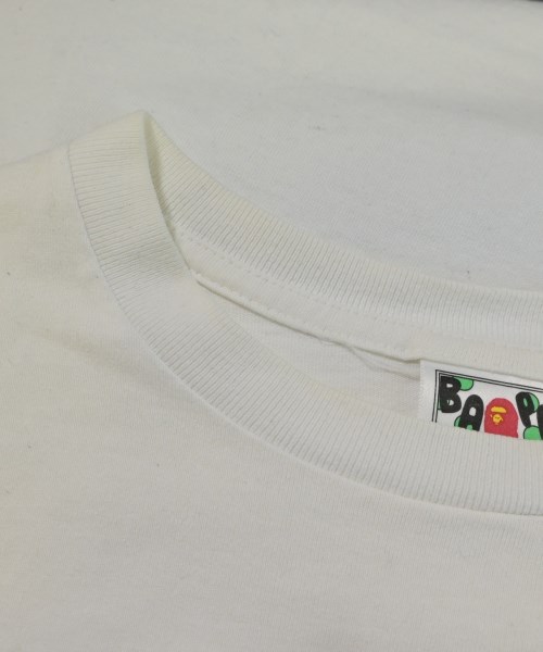 A BATHING APE（アベイシングエイプ）Tシャツ・カットソー 白 サイズ:M メンズ/2200687886074
