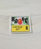 A BATHING APE（アベイシングエイプ）Tシャツ・カットソー 白 サイズ:M メンズ/2200687886074