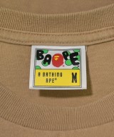 A BATHING APE（アベイシングエイプ）Tシャツ・カットソー ベージュ サイズ:M メンズ/2200687886081