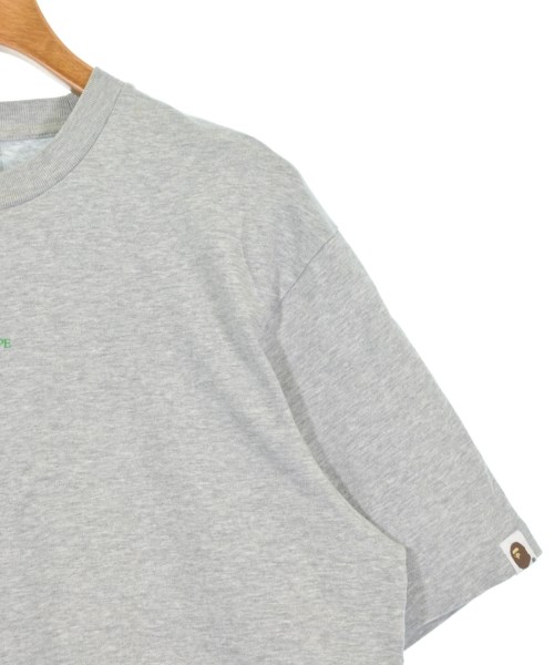 A BATHING APE（アベイシングエイプ）Tシャツ・カットソー グレー サイズ:S メンズ/2200687886128