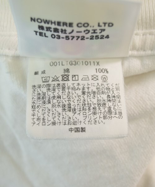 A BATHING APE（アベイシングエイプ）Tシャツ・カットソー 白 サイズ:M メンズ/2200701524135
