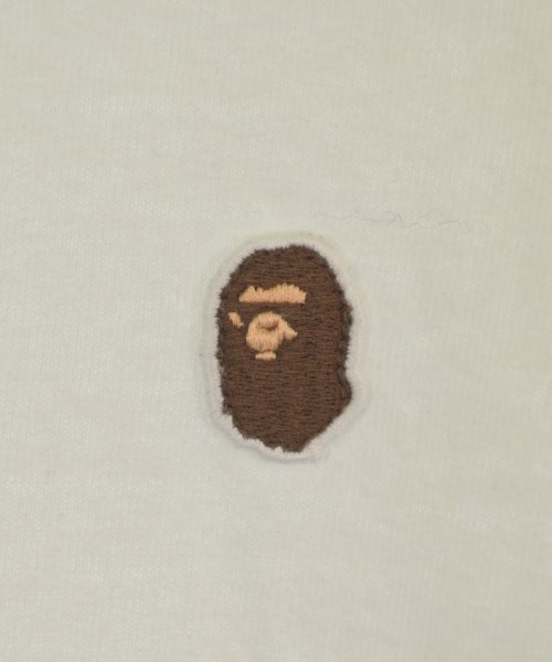 A BATHING APE（アベイシングエイプ）Tシャツ・カットソー 白 サイズ:M メンズ/2200701524135