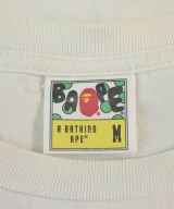 A BATHING APE（アベイシングエイプ）Tシャツ・カットソー 白 サイズ:M メンズ/2200701524135