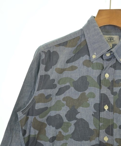 A BATHING APE（アベイシングエイプ）カジュアルシャツ 青 サイズ:M メンズ/2200701981013