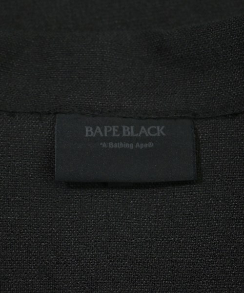 A BATHING APE（アベイシングエイプ）カジュアルシャツ 黒 サイズ:L メンズ/2200655551041