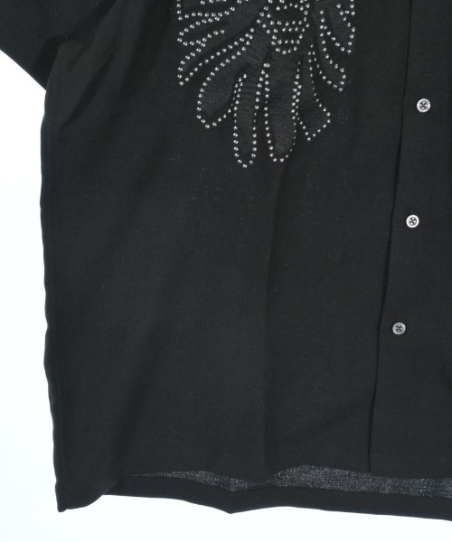 A BATHING APE（アベイシングエイプ）カジュアルシャツ 黒 サイズ:L メンズ/2200655551041