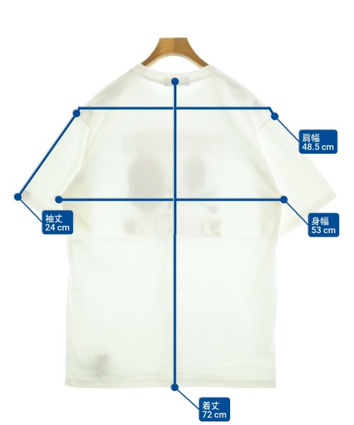 A BATHING APE（アベイシングエイプ）Tシャツ・カットソー 白 サイズ:L メンズ/2200655551065