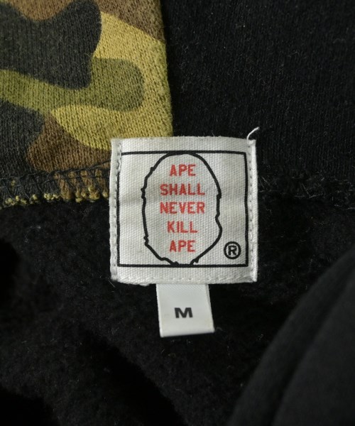 A BATHING APE（アベイシングエイプ）パーカー 黒 サイズ:M メンズ/2200656245017
