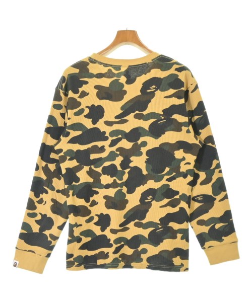 A BATHING APE（アベイシングエイプ）Tシャツ・カットソー 黄 サイズ:M メンズ/2200656245055