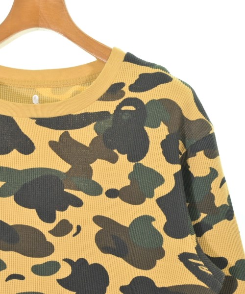 A BATHING APE（アベイシングエイプ）Tシャツ・カットソー 黄 サイズ:M メンズ/2200656245055