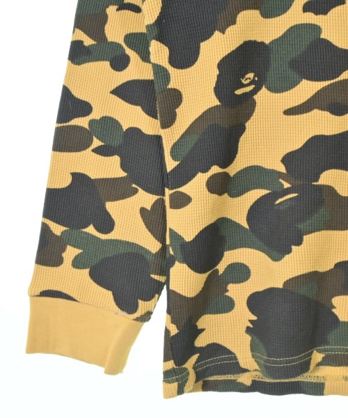 A BATHING APE（アベイシングエイプ）Tシャツ・カットソー 黄 サイズ:M メンズ/2200656245055