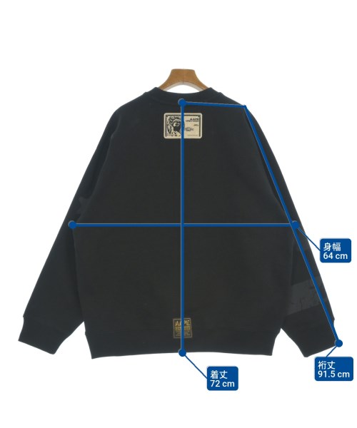 AAPE BY A BATHING APE（エーエイプバイアベイシングエイプ）スウェット 黒 サイズ:XL メンズ/2200656383023