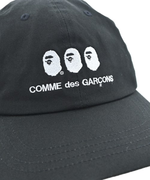A BATHING APE（アベイシングエイプ）キャップ 黒 サイズ:F メンズ/2200656455041