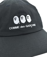 A BATHING APE（アベイシングエイプ）キャップ 黒 サイズ:F メンズ/2200656455041