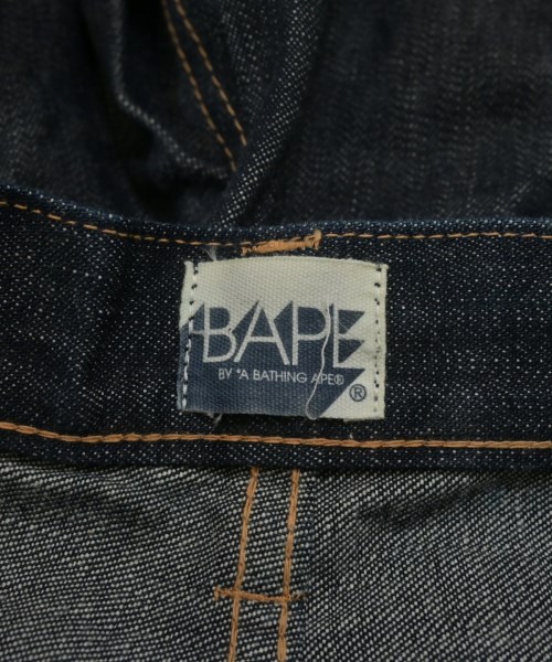 A BATHING APE（アベイシングエイプ）ショートパンツ 紺 サイズ:S メンズ/2200653268088