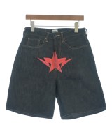 A BATHING APE（アベイシングエイプ）ショートパンツ 紺 サイズ:S メンズ/2200653268088