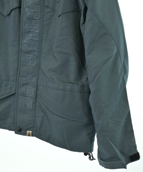 A BATHING APE（アベイシングエイプ）マウンテンパーカー 青 サイズ:M メンズ/2200653813073