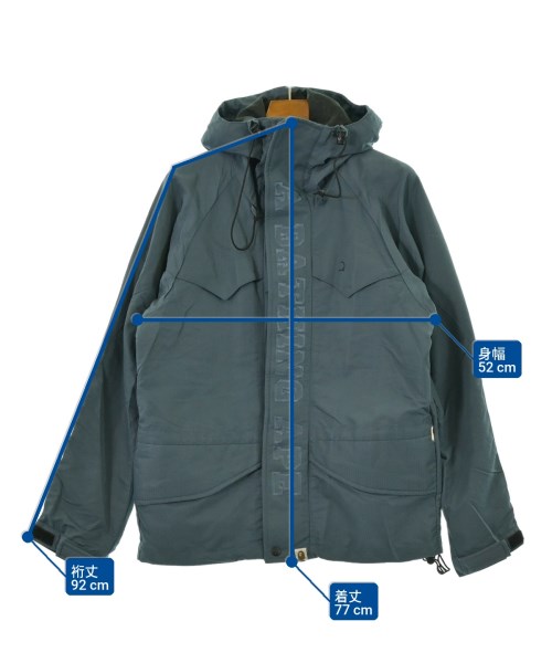 A BATHING APE（アベイシングエイプ）マウンテンパーカー 青 サイズ:M メンズ/2200653813073