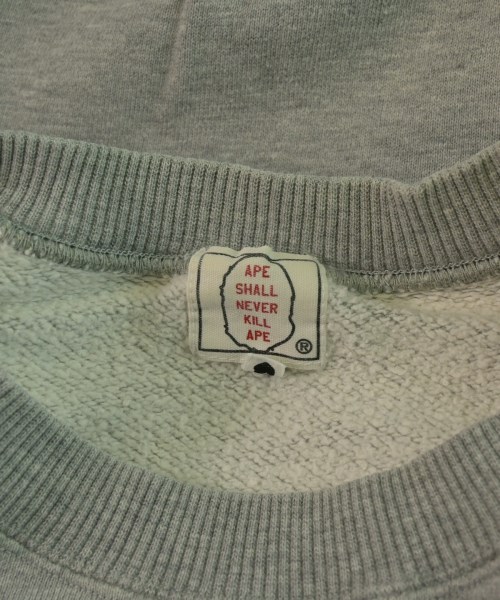 A BATHING APE（アベイシングエイプ）スウェット グレー サイズ:M メンズ/2200653813448