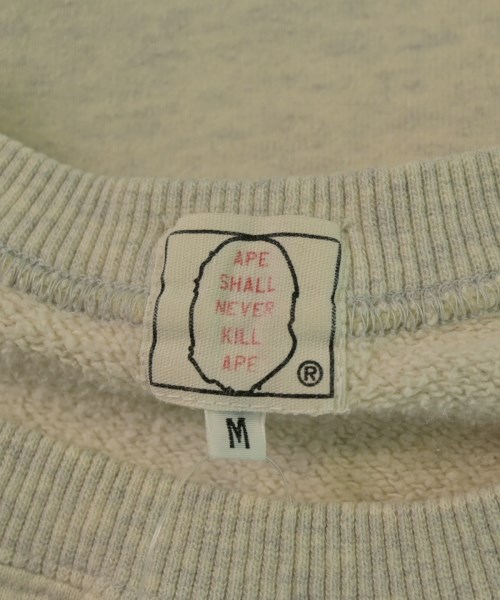 A BATHING APE（アベイシングエイプ）スウェット グレー サイズ:M メンズ/2200653813455