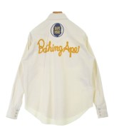 A BATHING APE（アベイシングエイプ）カジュアルシャツ 白 サイズ:M メンズ/2200653813486