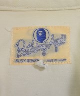 A BATHING APE（アベイシングエイプ）カジュアルシャツ 白 サイズ:M メンズ/2200653813486