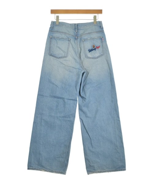 A BATHING APE（アベイシングエイプ）デニムパンツ 青 サイズ:M レディース/2200659589019