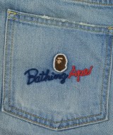 A BATHING APE（アベイシングエイプ）デニムパンツ 青 サイズ:M レディース/2200659589019