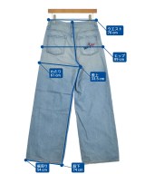 A BATHING APE（アベイシングエイプ）デニムパンツ 青 サイズ:M レディース/2200659589019